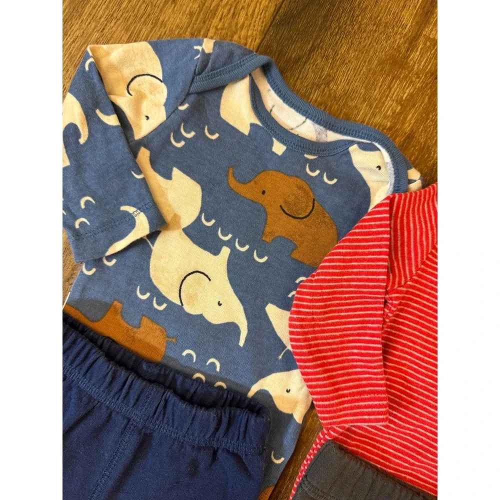 Baby Boy 3‎ Months Outfits Lot Jeans Pants Bodysuits Shirts Clothes Bodysuits